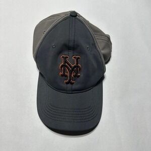 New York Mets Vintage Baseball Cap Mens Blue Orange Classic Logo Sport Hat
